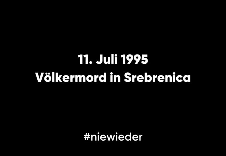 Nie wieder Srebrenica